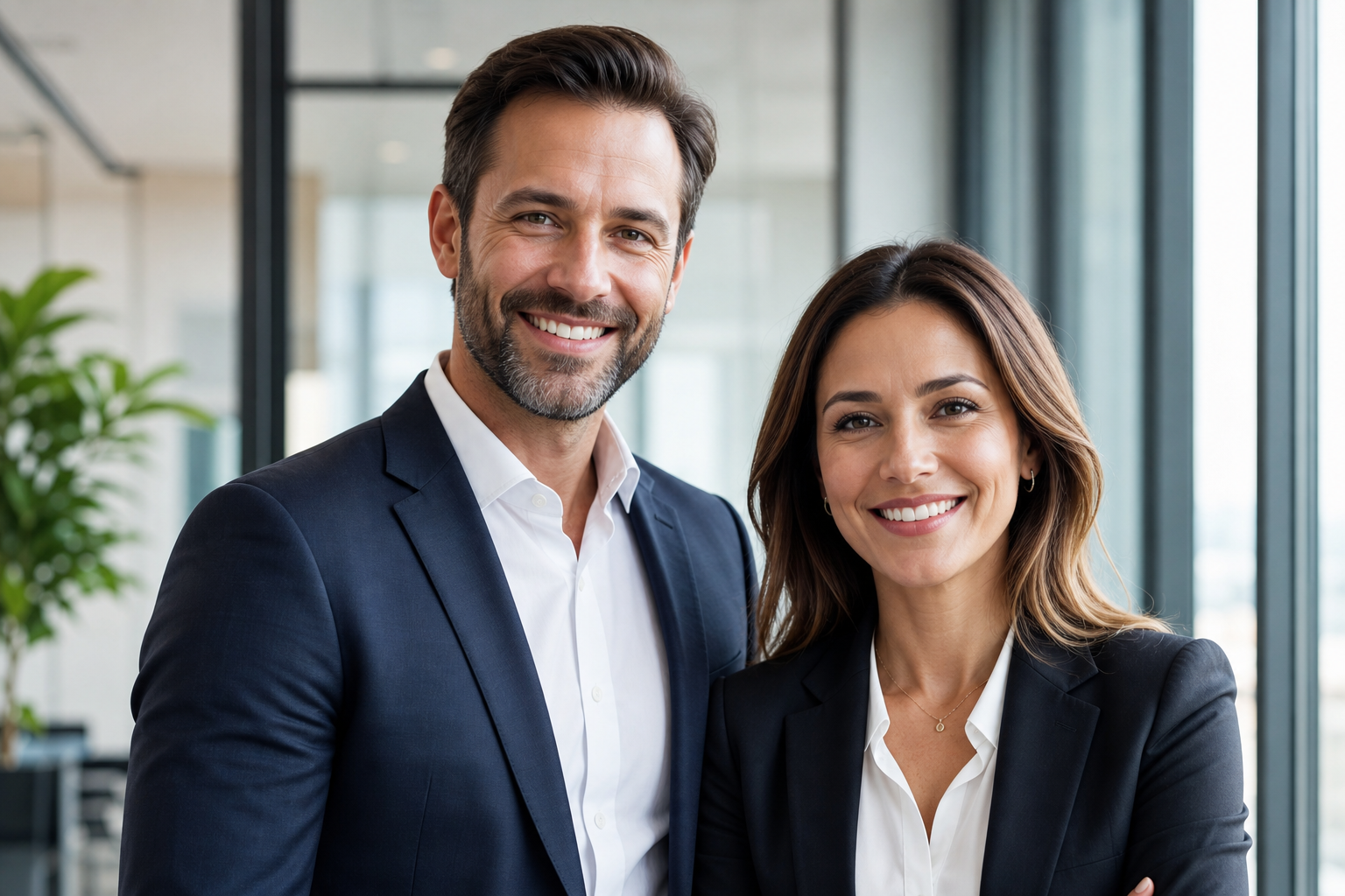 Business professionals in office
