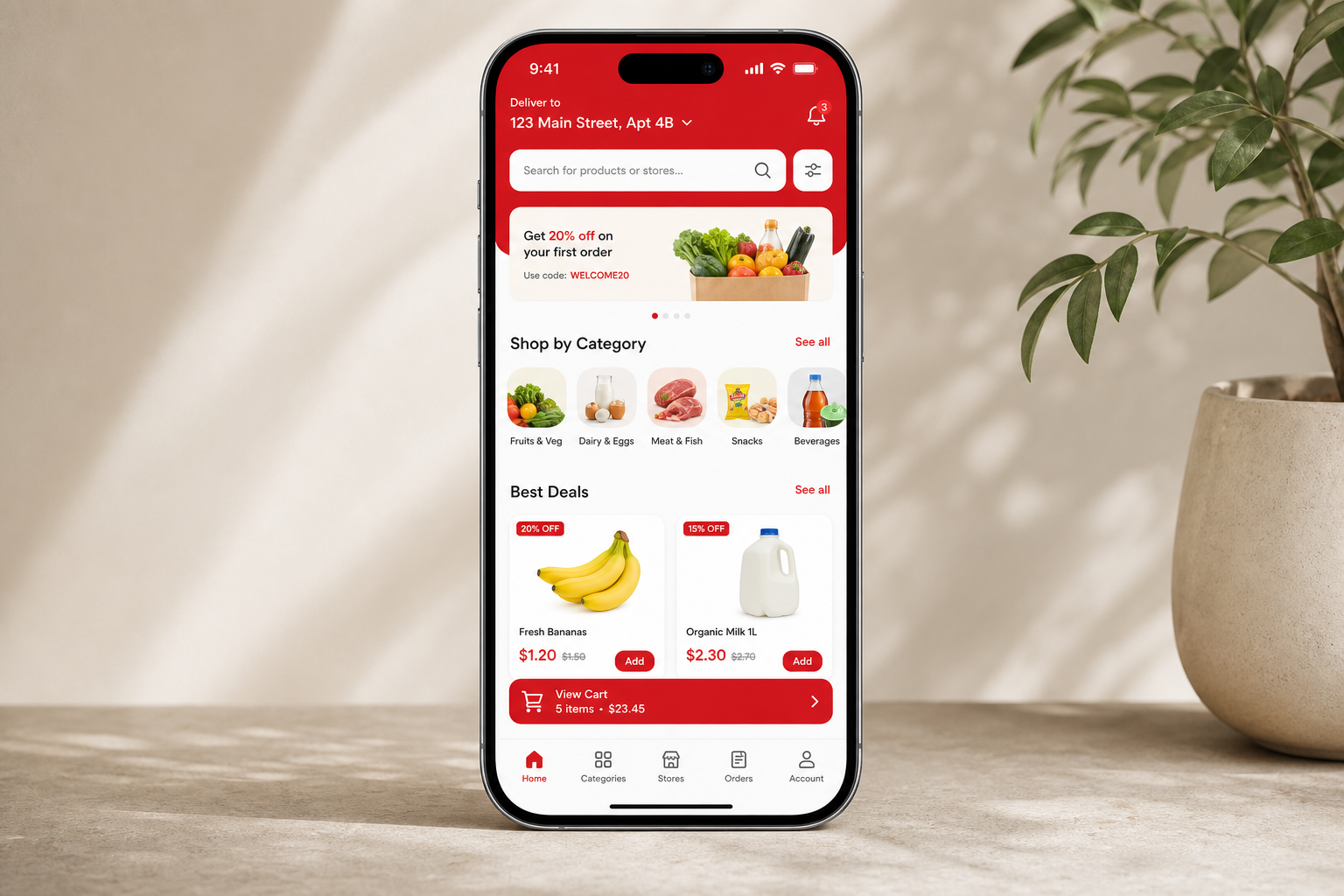 FreshCart: Grocery App